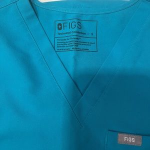 FIGS Women’s Catarina Scrub Top *LIMITED EDITION COLOR- Teal*